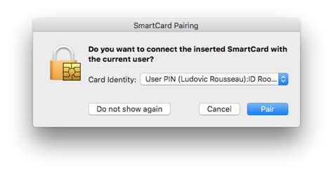 mac find my smart card reader path|Smart card pairing prompt does not appear .